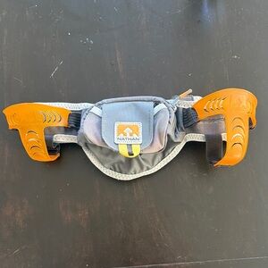 Nathan Gray and Orange Running Belt